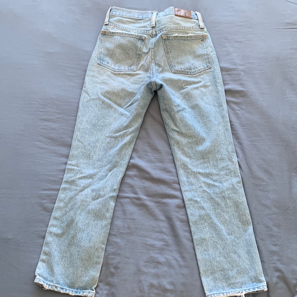 MADEWELL 25P PETITE CLASSIC STRAIGHT FULL-LENGTH JEANS
